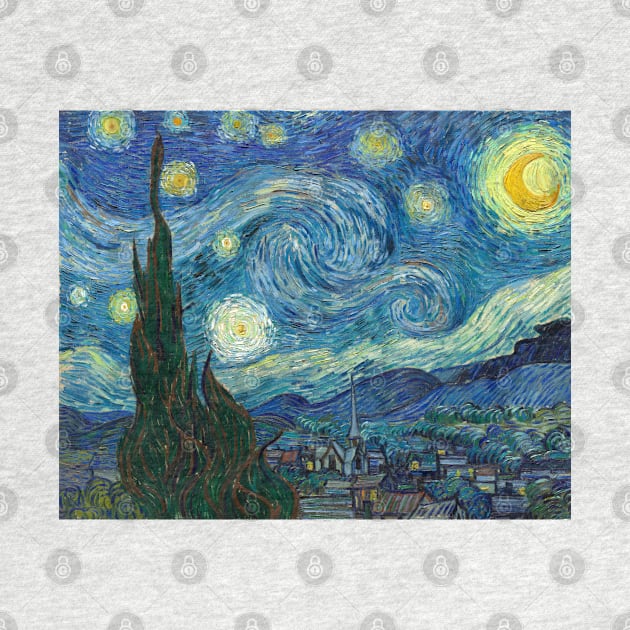 The Starry Night Vincent van Gogh by ViktorDesignsGB